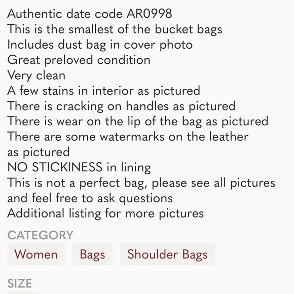 Authentic Louis Vuitton PM Bucket Bag - Picture 16 of 16
